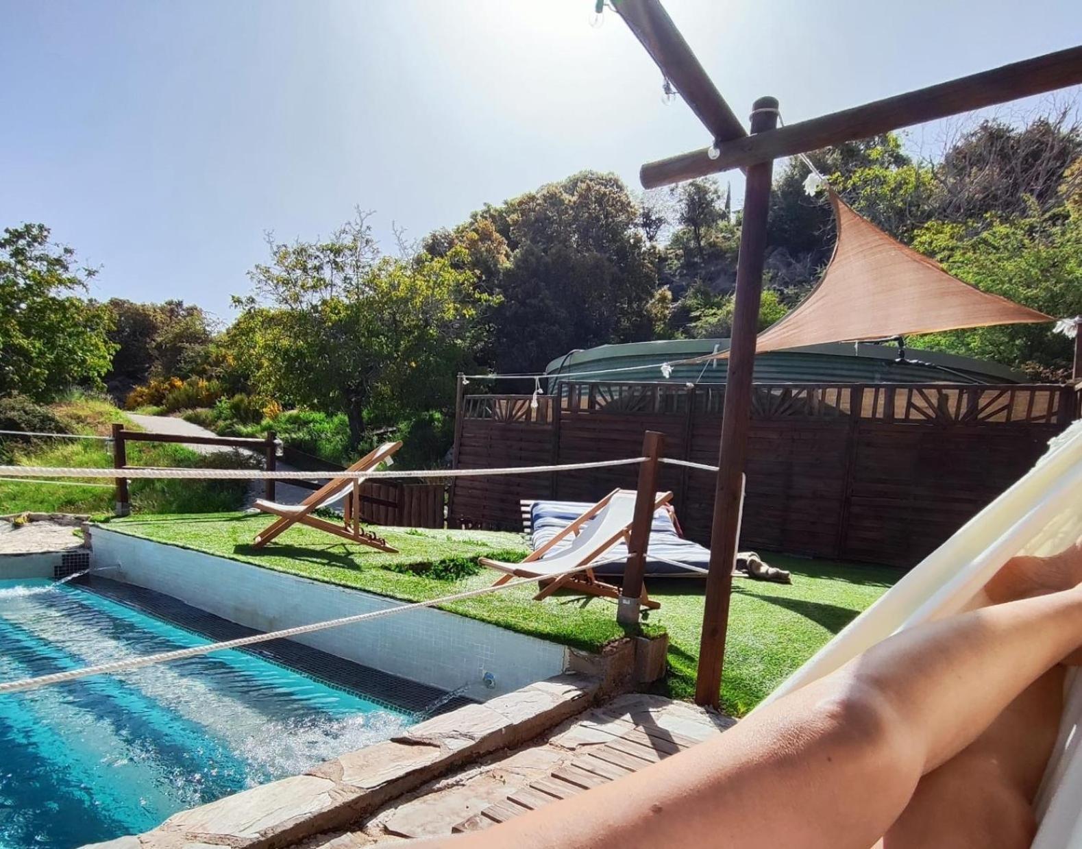 Refugio Del Aguila "Casa Diaman" Guest House Guejar Sierra Ngoại thất bức ảnh